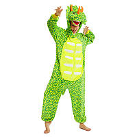 Кигуруми трицератопс зеленый взрослый пижама (р. S-XL) krd0148