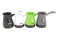 Електрична кавоварка, турка 600 Вт, домашня побутова електро турка різні кольори, Електрокавоварка