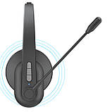 Бездротова гарнітура для колл центру Shareez BT-631 (Чорний), фото 2