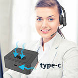 Бездротова гарнітура для колл центру Shareez BT-631 (Чорний), фото 4