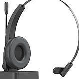 Бездротова гарнітура для колл центру Shareez BT-631 (Чорний), фото 6