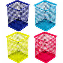 Підставка для ручок металева квадратна