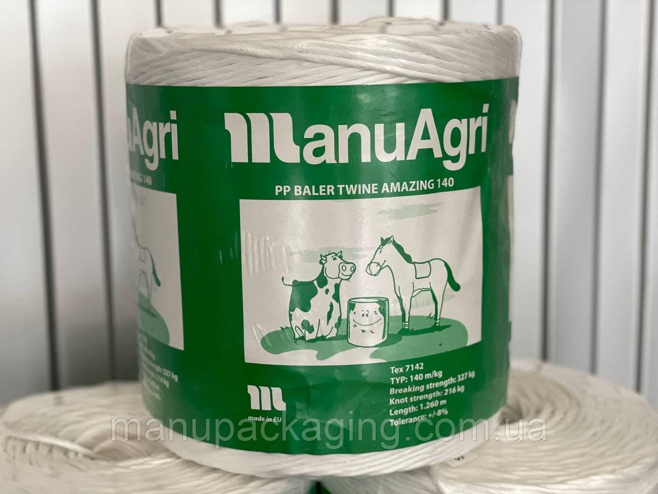 Шпагат сінов'язальний ManuAgri для тюкування (130 м/кг)