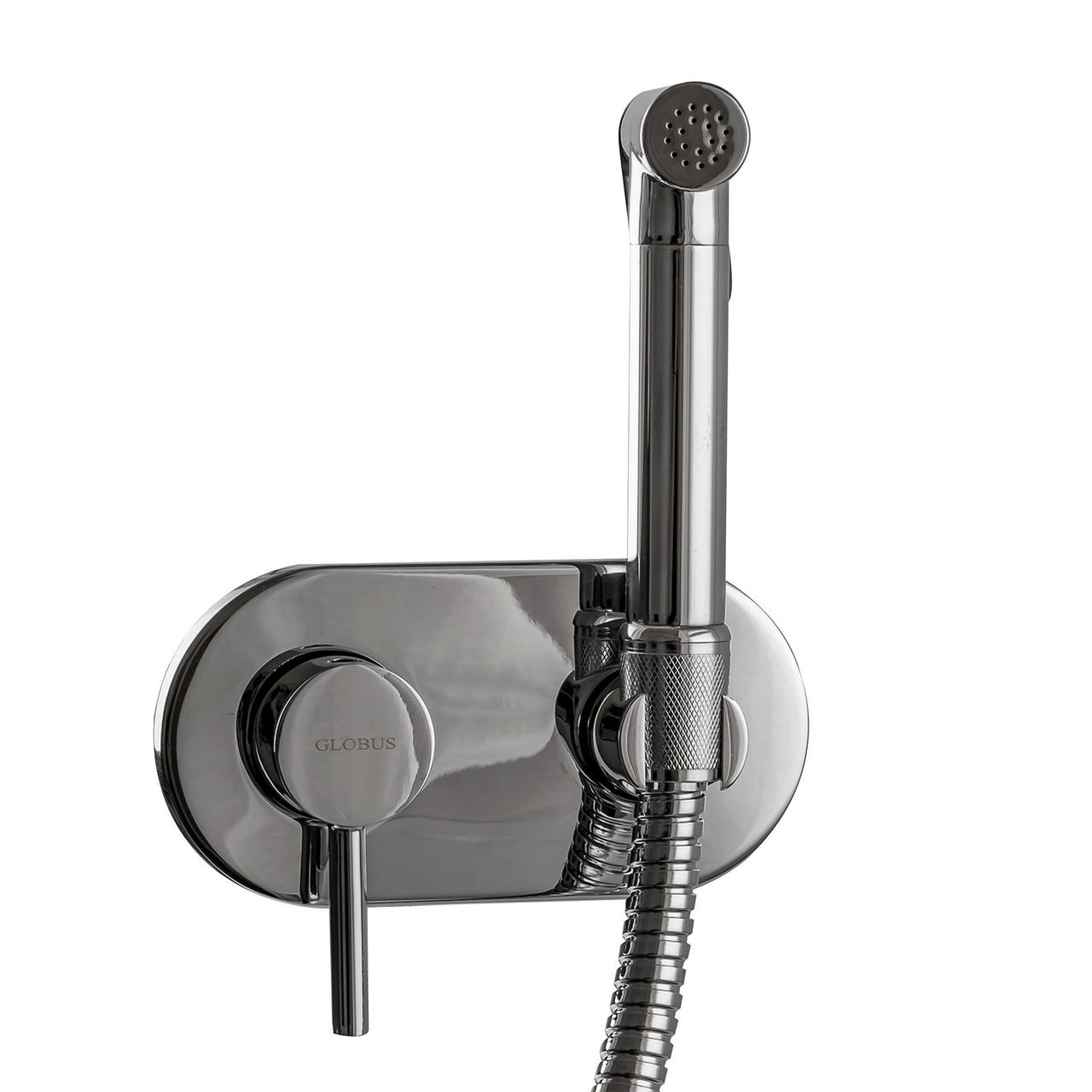 Змішувач для гігієнічного душу GLOBUS LUX GLN-2-106MIX прихованого монтажу хром латунь 000018455, фото 1