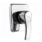 Змішувач для гігієнічного душу GLOBUS LUX GLQU-0110-Q прихованого монтажу хром латунь 000018400, фото 2