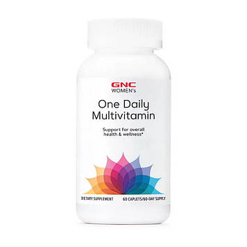 Мультивітаміни для жінок на кожен день GNC women's One Daily Multivitamin (60 caps)