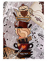 Схема для вишивки бісером "Кава", чашки