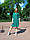 Сукня-сорочка зелений штапель, фото 3