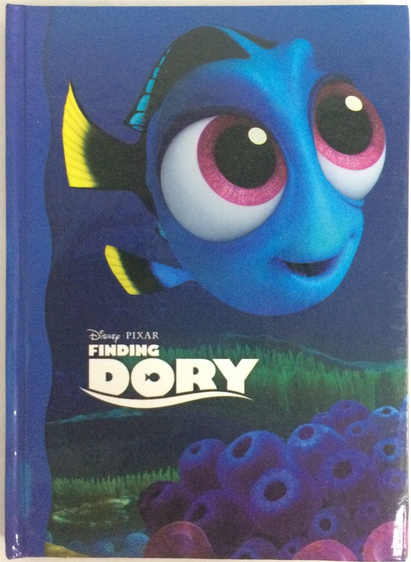 Блокнот для нотаток А6, тверда обкладинка, 48 листів офсет, клітинка, "Dory" "Маленька Дорі" 20(шт), Ц725011У KNZ