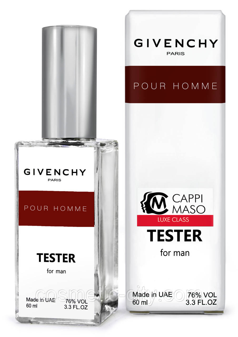 Тестер чоловічий Givenchy Pour Homme, 63 мл, фото 1