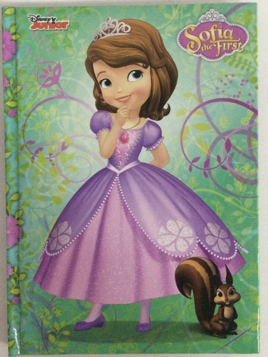 Блокнот для нотаток А6, тверда обкладинка, 48 листів офсет, клітинка, "Софія з друзями" 20(шт), Ц631025У KNZ