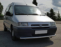 Передній захист ST008 (нерж) Fiat Scudo 1996-2007