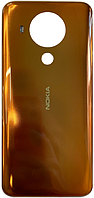Задняя крышка Nokia 5.4 золотистая Sand оригинал