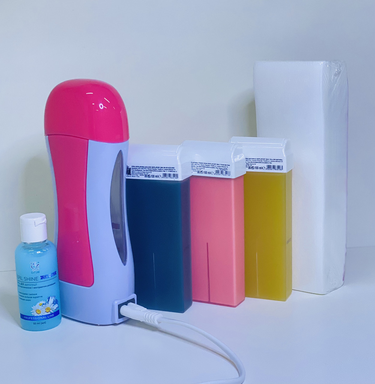 Набір для депіляції універсальний з касетним воскоплавом