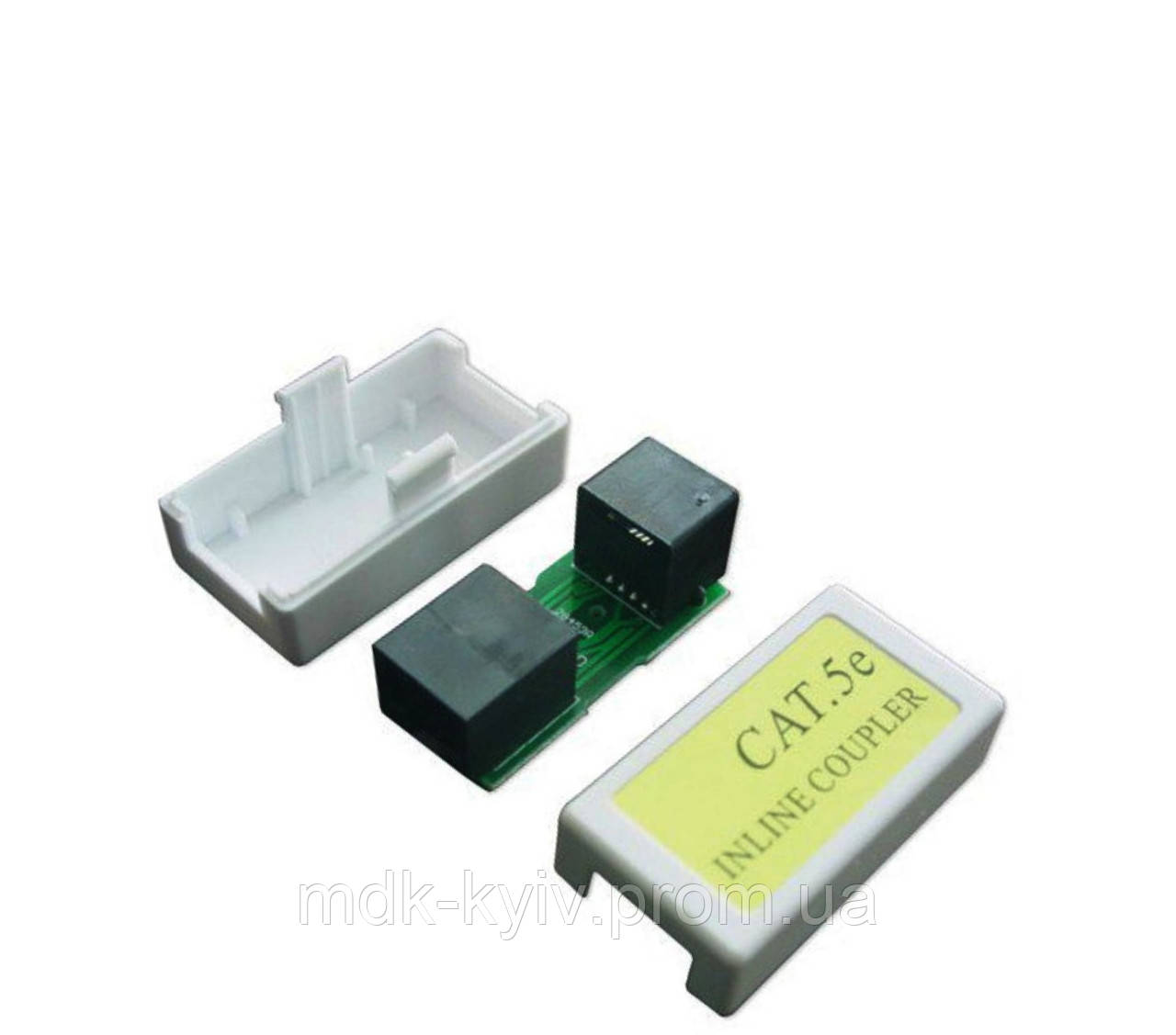 Коробка соединительная для компьютерного кабеля Cat. 5e, UTP RJ45-RJ45 (8P8C-8P8C), 48х26х25.2мм - фото 2 - id-p1445083559