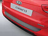 Пластикова захисна накладка на задній бампер для KIA Cee'd SW 2015-2018, фото 3