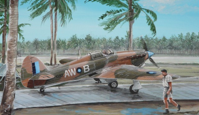 Пластикова модель 1/72 AZ model 7326 британський винищувач Hawker Hurricane Mk.IV (RAF, Argentina), фото 1