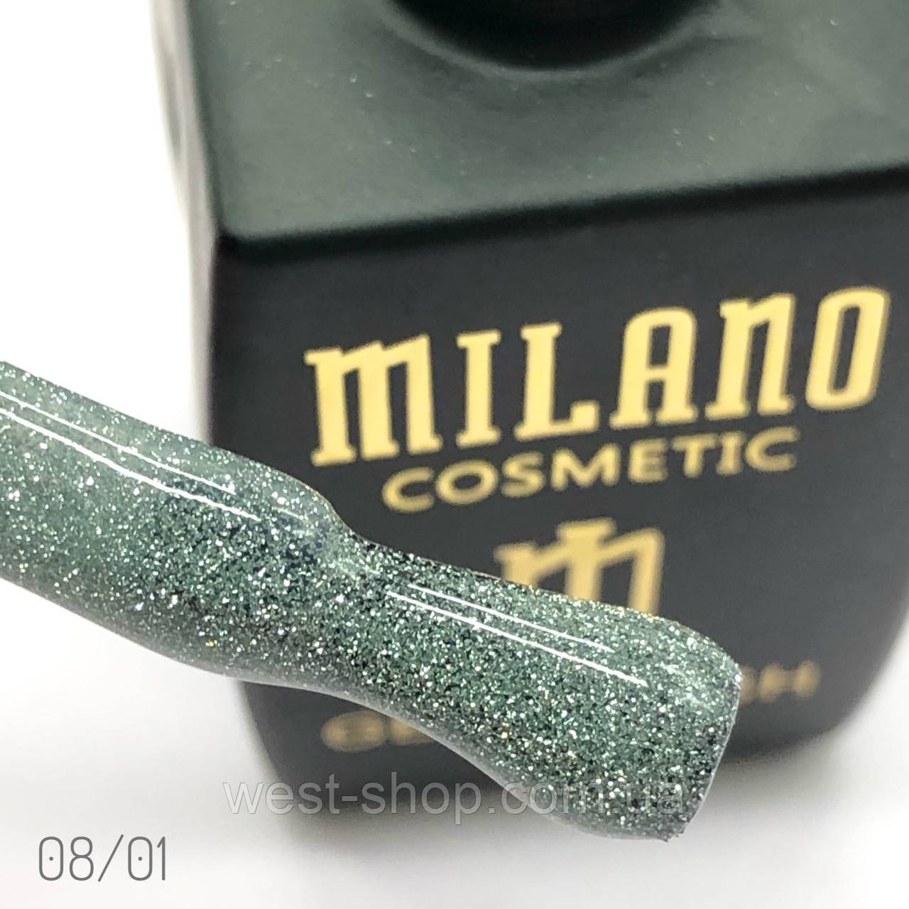 Гель-лак Milano 08/01 світловідбивний, 8 мл