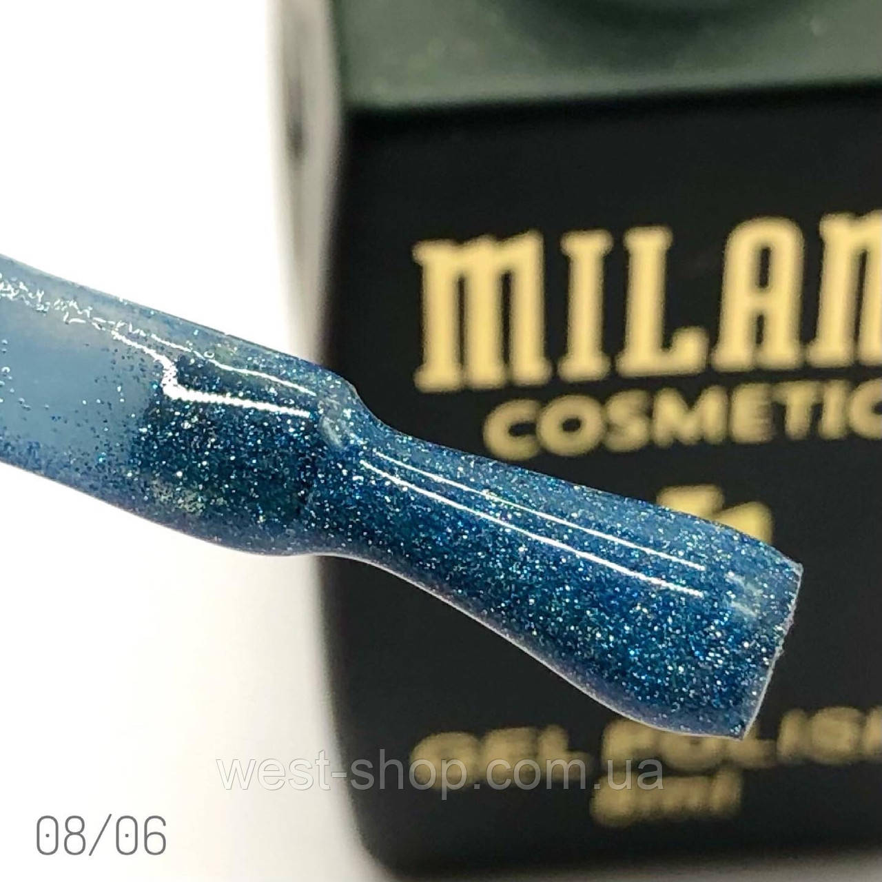 Гель-лак Milano 08/06 світловідбивний, 8 мл