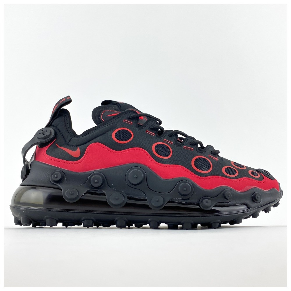 Чоловічі кросівки Nike Air Max 720 ISPA Black/Red, чорно-червоні кросівки найк аір макс 720 іспа аїр
