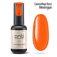 База кольорова каучукова PNB UV/LED Merengue, orange, 8 мл