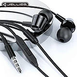Дротові навушники Jellico X4A Чорні, фото 5