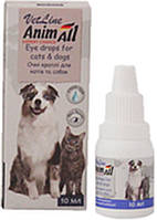 69543 AnimAll VetLine Очні краплі для собак і котів, 30 мл