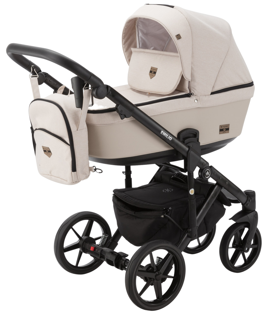 Дитяча універсальна коляска 2 в 1 Adamex Emilio EM-243, фото 1