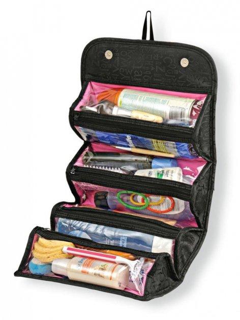 Органайзер для косметики Roll-N-Go (дорожня жіноча сумочка-клатч)