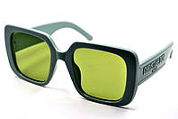 Женские солнцезащитные очки dior 1010 бирюзовые