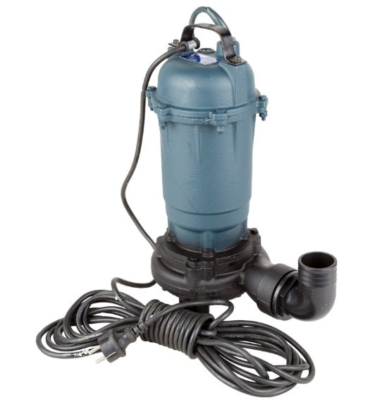 Фекальний насос з подрібнювачем ножем Rona WQD 12 і шланг 25 метров (комплект) гарантія 3 роки, фото 1