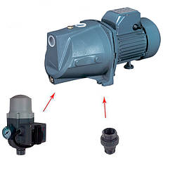 Поверхневі електронасоси Насоси плюс обладнання Комплект JSWm 10МХ + EPS-16-SP + З'єднувач G1M/G1F