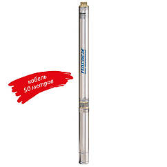 Свердловинні електронасоси Насоси плюс обладнання "Насоси+" БЦП 1,8-90У* (кабель 50м, сталевий трос підвісу)