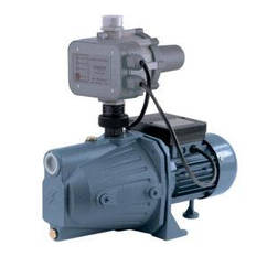 Насосна станція для свердловини, колодязів, водопроводів Akwa Pump JET 100/E1(А) + автоматика PC 10