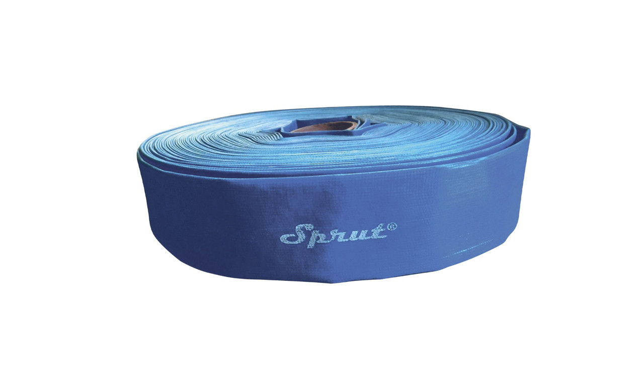 Шланг-рукав Sprut ПВХ 50мм 2 бар 100м комплектуючі для дренажно-фекальних насосів, фото 1