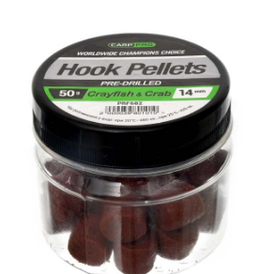 Насадковий пелетс Carp Pro Pre-Drilled Crayfish&Crab 14 мм