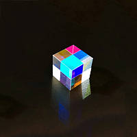 Световой высококачественный стеклянный оптический куб призма 15x15x15 мм (AH0073)