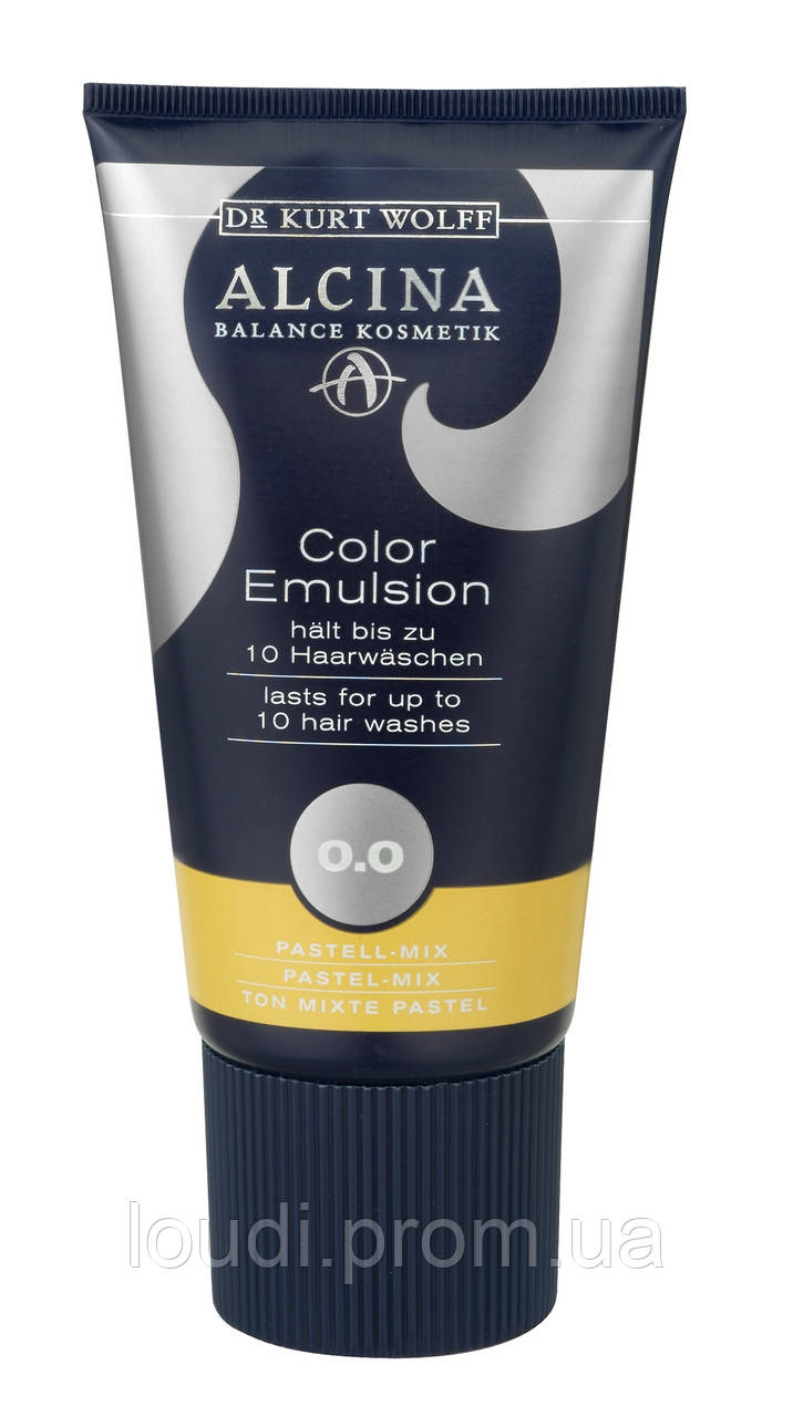Эмульсия-краска для волос Alcina 0.0 Pastel-Mix 150 мл (17301) - фото 2 - id-p842323994