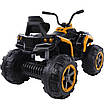Квадроцикл для дітей 35W 4км/год на акумуляторі помаранчевий 35W Дитячий електроквадроцикл, фото 6