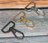 Карабін для сумки 25 мм довжина 50 мм, фото 2