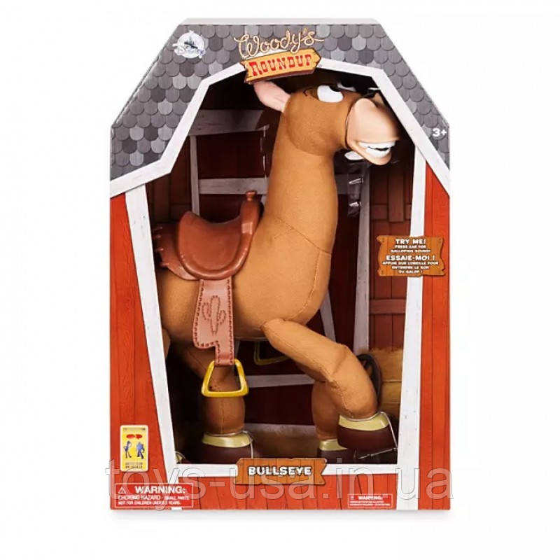 Інтерактивний кінь Булазань Яблучко Історія іграшок Toy Story Bullseye, фото 1