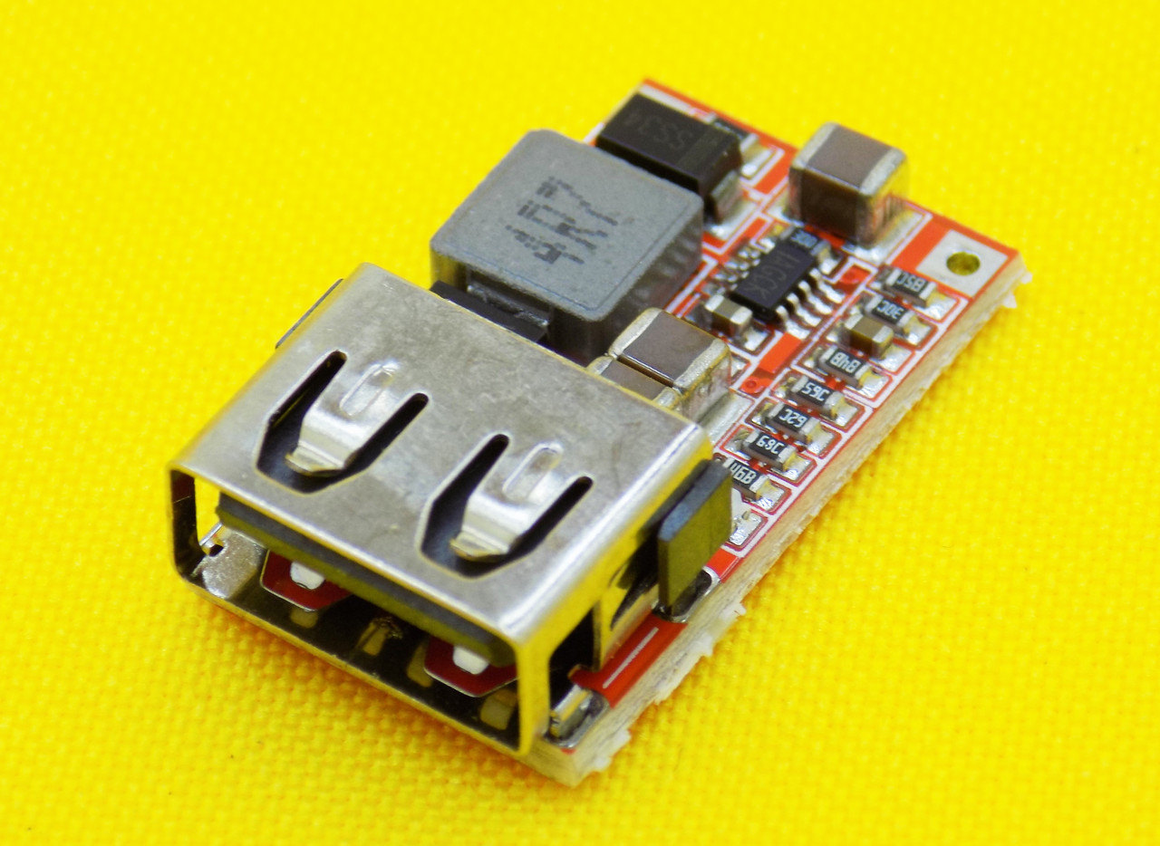 Модуль зниження напруги HV-384, стаб. 5В 3А DC-DC