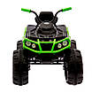 Квадроцикл для дітей на акумуляторі салатовий Дитячий електро квадроцикл / електромобіль, фото 4