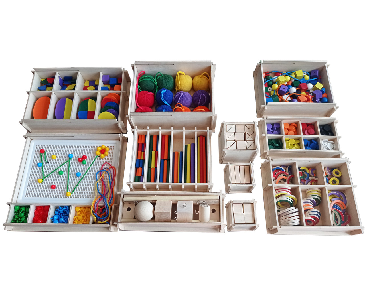 Iгровий набiр для розвитку "Повний дидактичний набiр Фребеля " (основний)