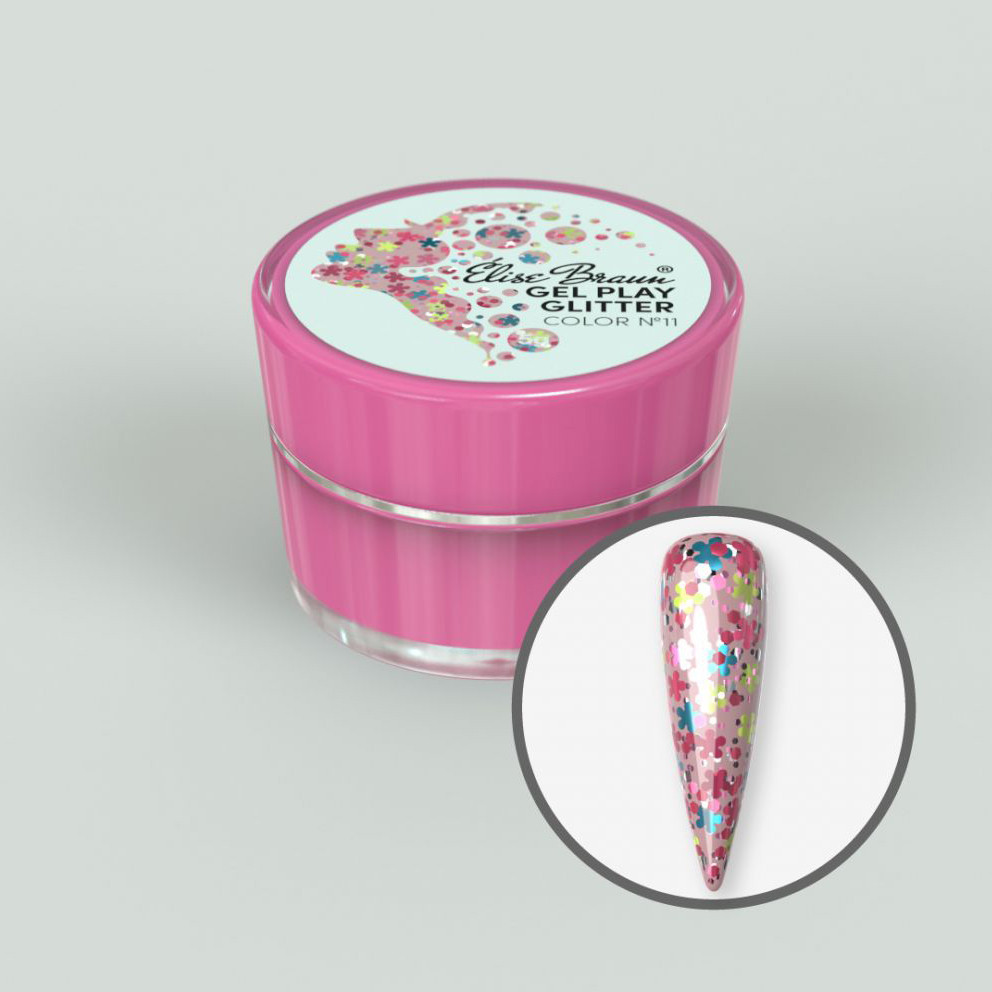 Гель з блискітками Elise Braun Gel Play Glitter No 11 (5 г)