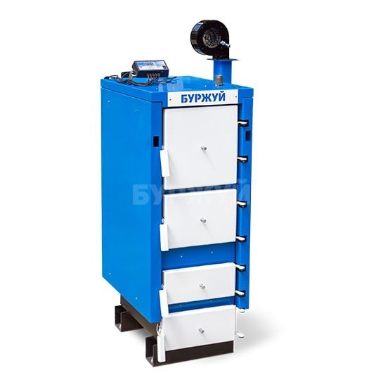 Котел тривалого горіння Буржуй Delux 18 кВт, фото 1