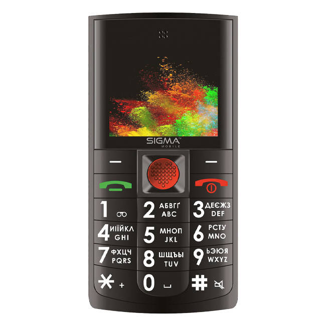 Телефон Sigma Comfort 50 CF112 Solo на 2 сім-карти (є кнопка SOS), фото 1