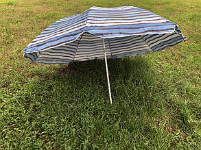 Пляжний парасольку з регульованою висотою та нахилом 180 см 1