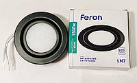 Мебельный светильник LED Feron LN7 черный 3W 220V 4000К 70*20мм