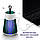 Лампа від комарів mosquito killer lamp BG-002 Зелена, акумуляторна пастка для комах лампа от комаров, фото 6